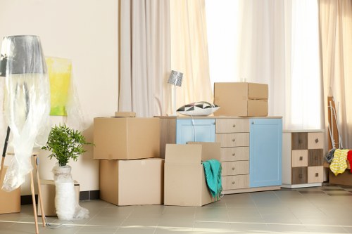 Removal team planning a house move in Primrose Hill