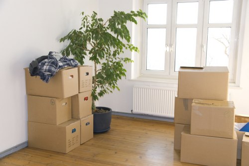 Removal team supporting a move in Primrose Hill with local residential property access