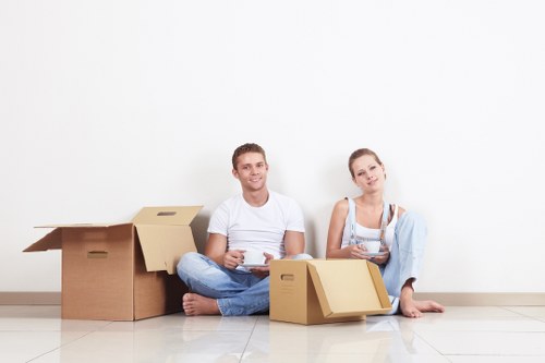 Final safety policy note representing professional moving standards
