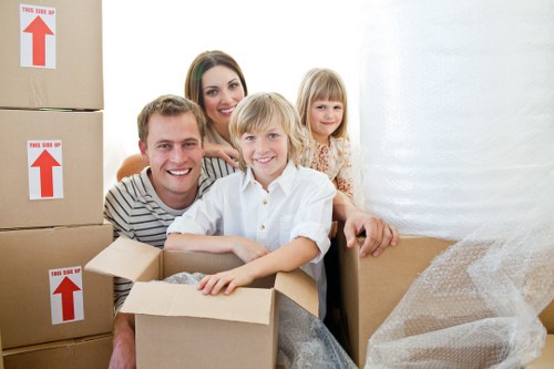 Preparing stock and office items for a Primrose Hill business relocation