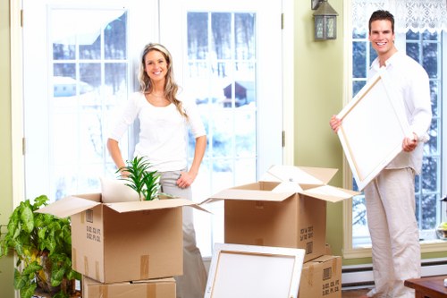 Careful item handling for a Primrose Hill house move